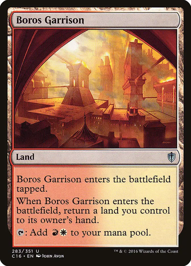 Boros Garrison (Commander 2016)