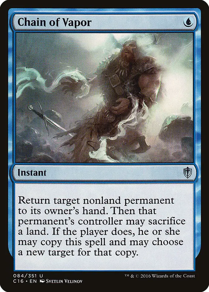 Chain of Vapor (Commander 2016)