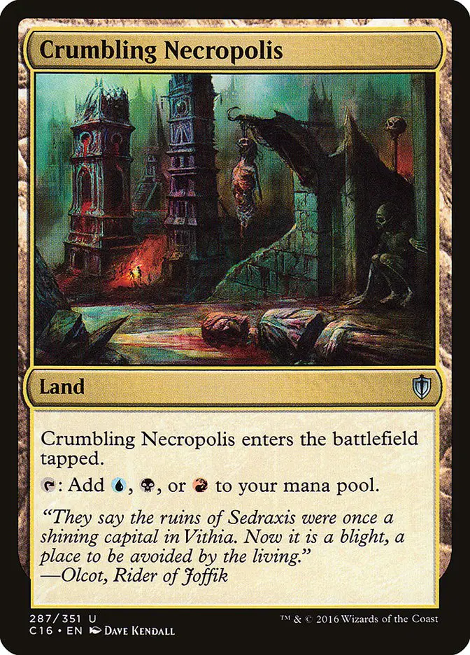 Crumbling Necropolis (Commander 2016)