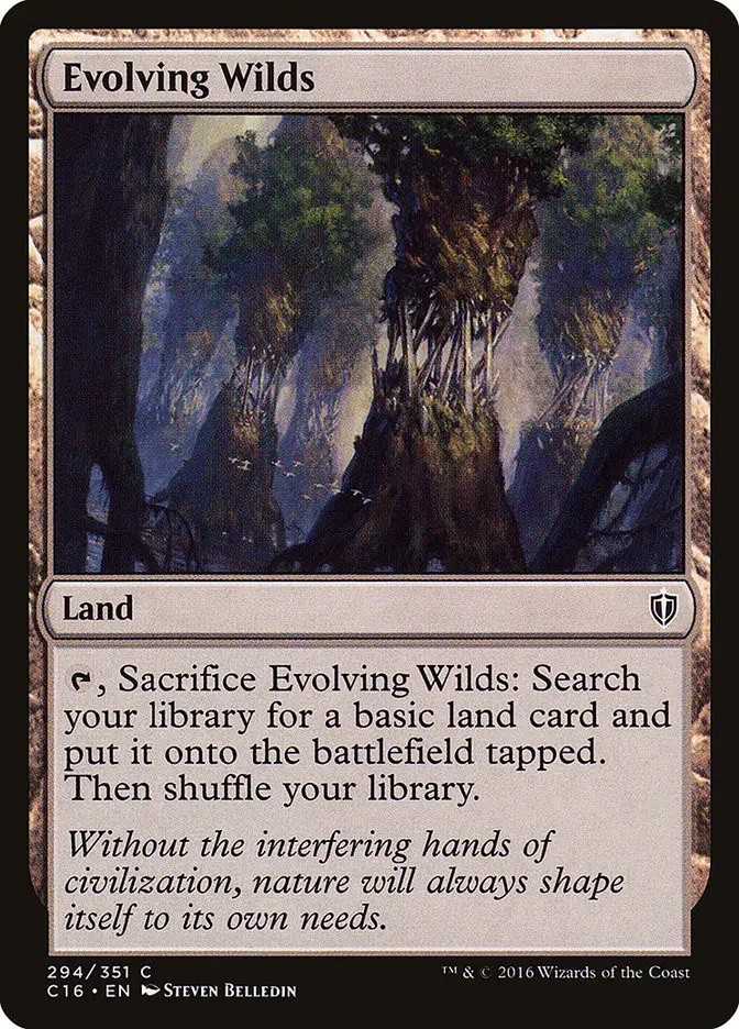 Evolving Wilds (Commander 2016)