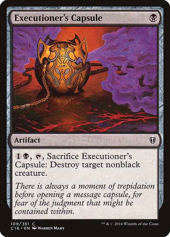 Executioner s Capsule (Commander 2016)
