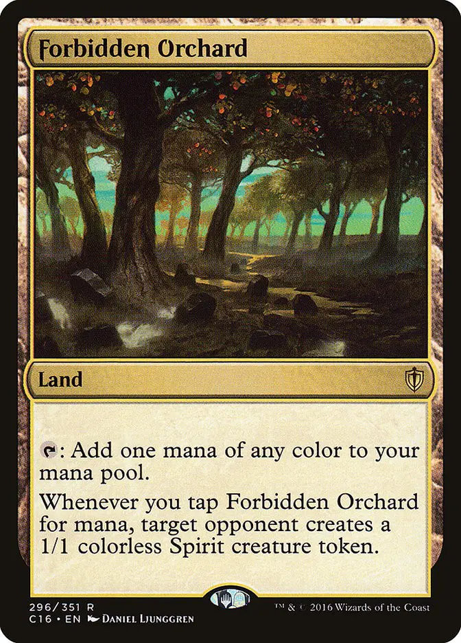 Forbidden Orchard (Commander 2016)