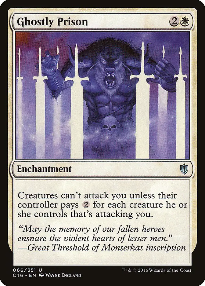 Ghostly Prison (Commander 2016)