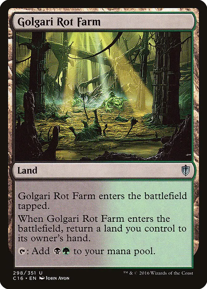 Golgari Rot Farm (Commander 2016)
