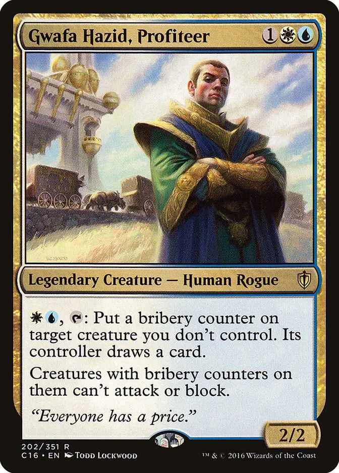 Gwafa Hazid  Profiteer (Commander 2016)