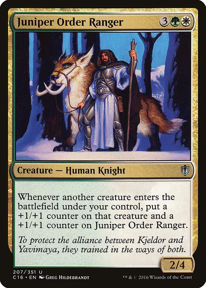 Juniper Order Ranger (Commander 2016)