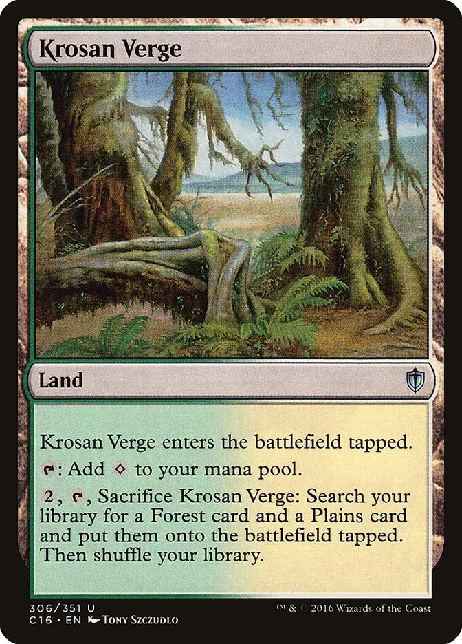 Krosan Verge (Commander 2016)