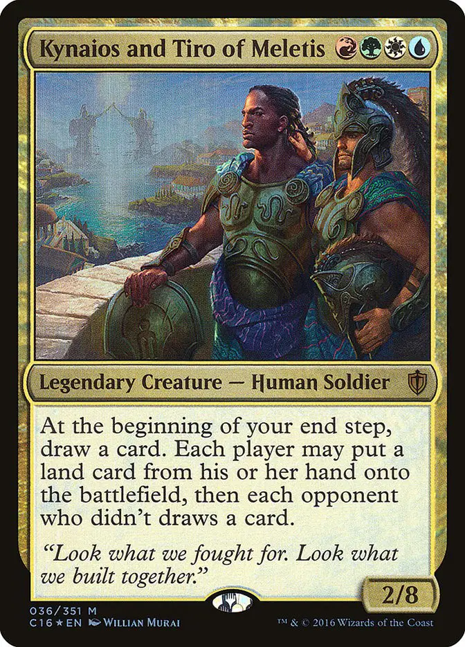 Kynaios and Tiro of Meletis (Commander 2016)