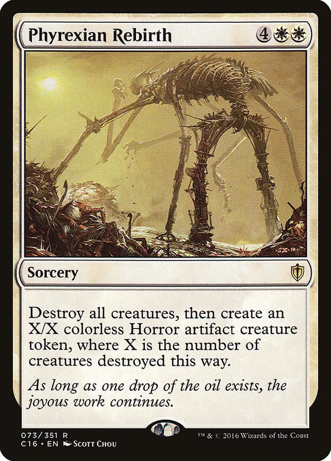 Phyrexian Rebirth (Commander 2016)