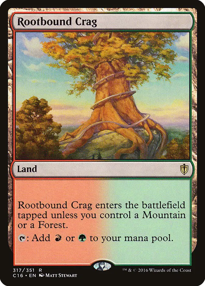 Rootbound Crag (Commander 2016)