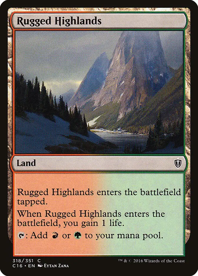 Rugged Highlands (Commander 2016)