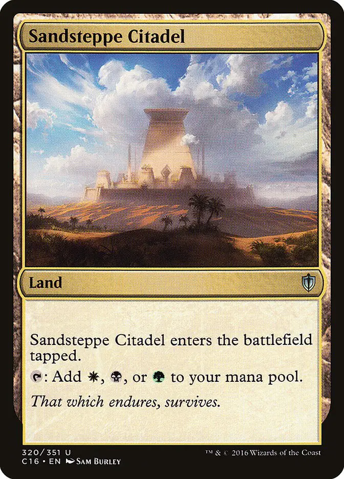 Sandsteppe Citadel (Commander 2016)