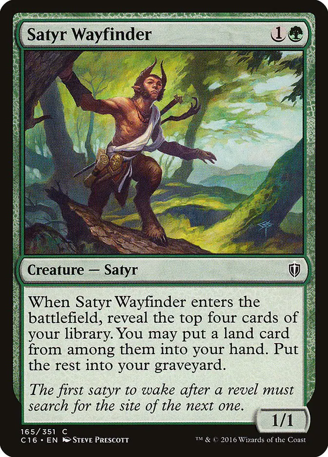 Satyr Wayfinder (Commander 2016)