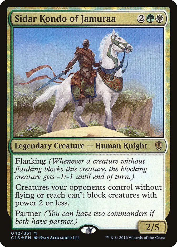 Sidar Kondo of Jamuraa (Commander 2016)