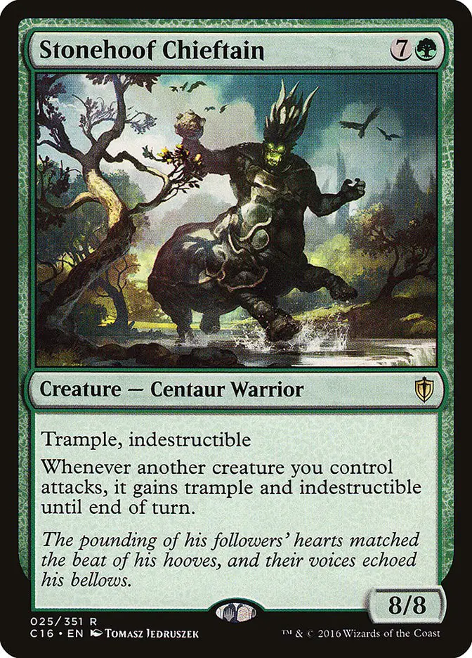 Stonehoof Chieftain (Commander 2016)