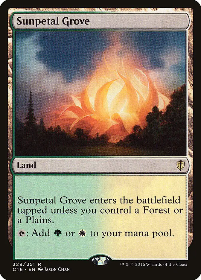 Sunpetal Grove (Commander 2016)