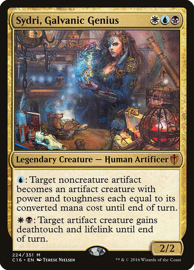 Sydri  Galvanic Genius (Commander 2016)