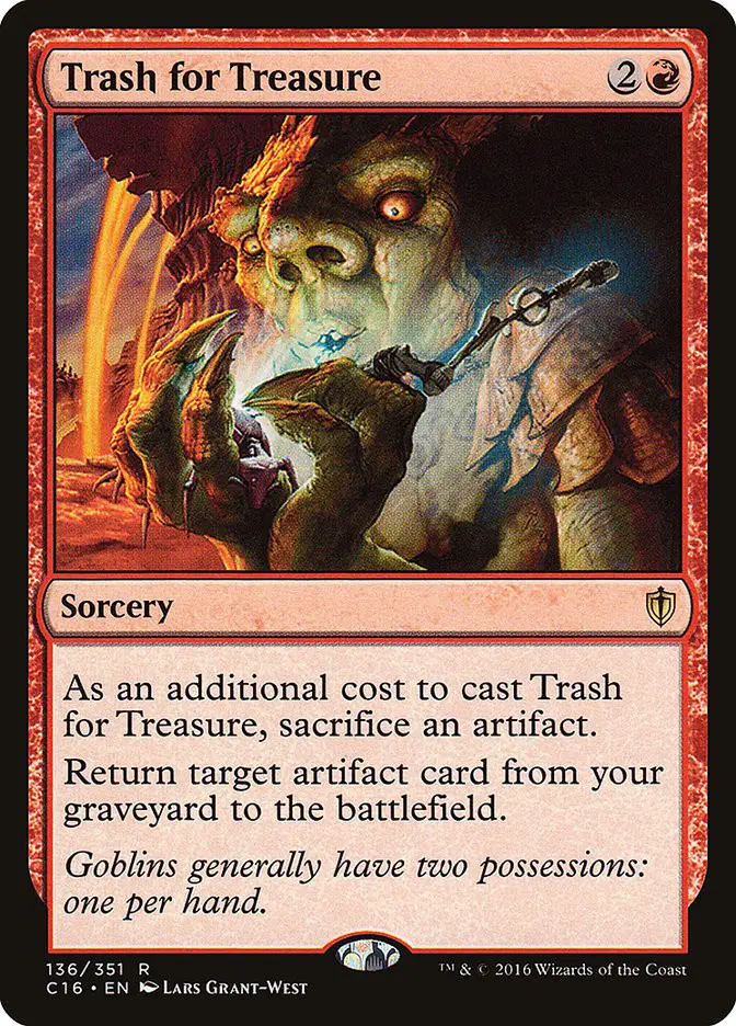 Trash for Treasure (Commander 2016)