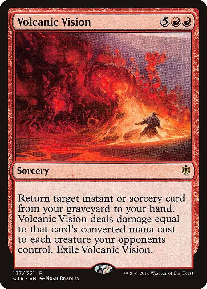 Volcanic Vision (Commander 2016)