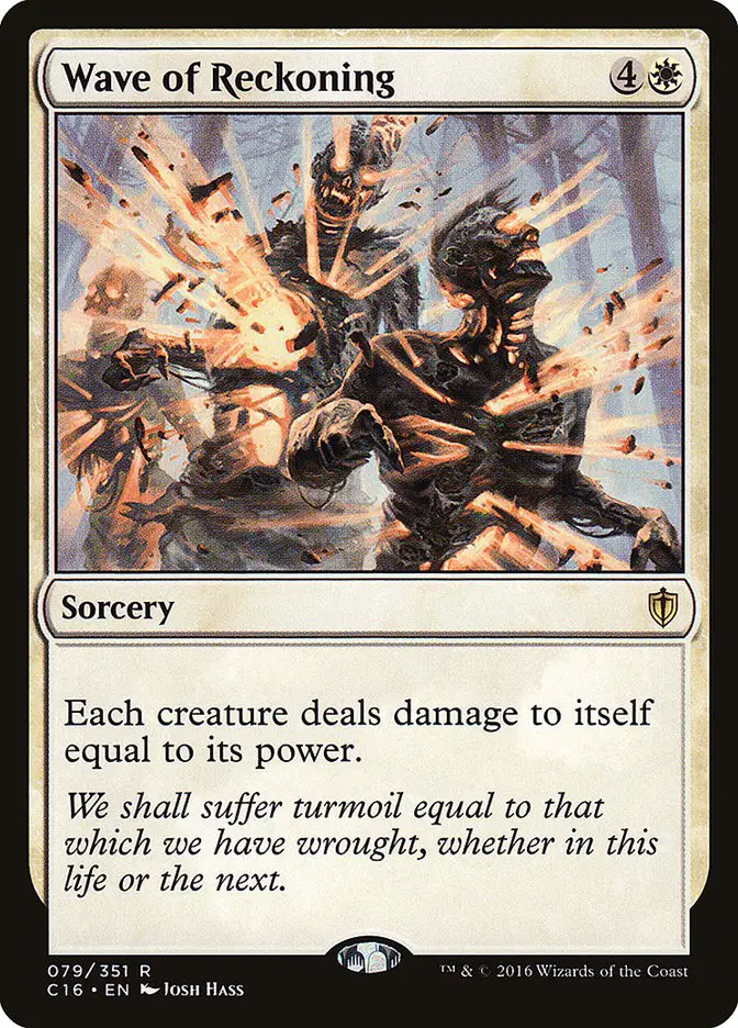 Wave of Reckoning (Commander 2016)
