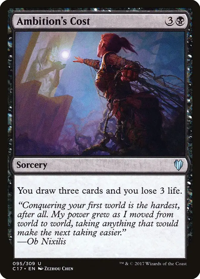 Ambition s Cost (Commander 2017)