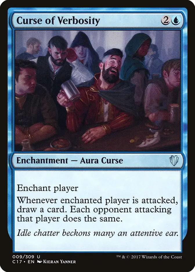Curse of Verbosity (Commander 2017)