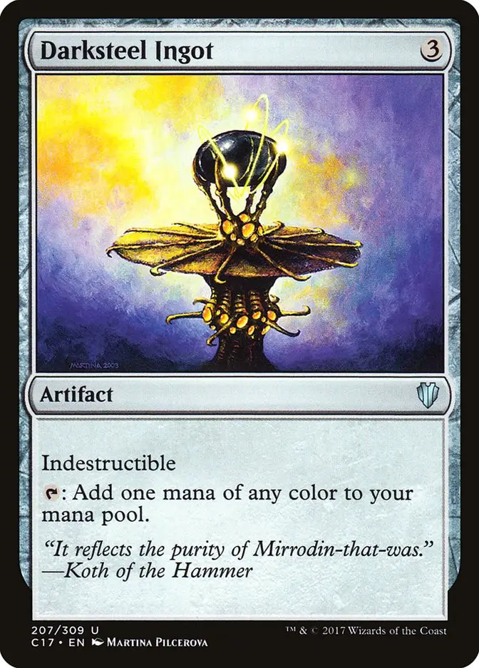 Darksteel Ingot (Commander 2017)