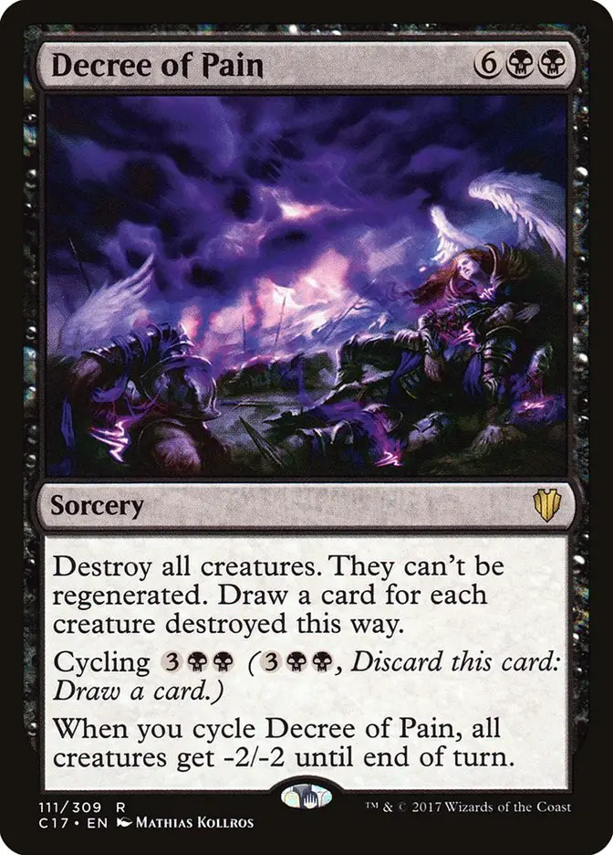 Decree of Pain (Commander 2017)