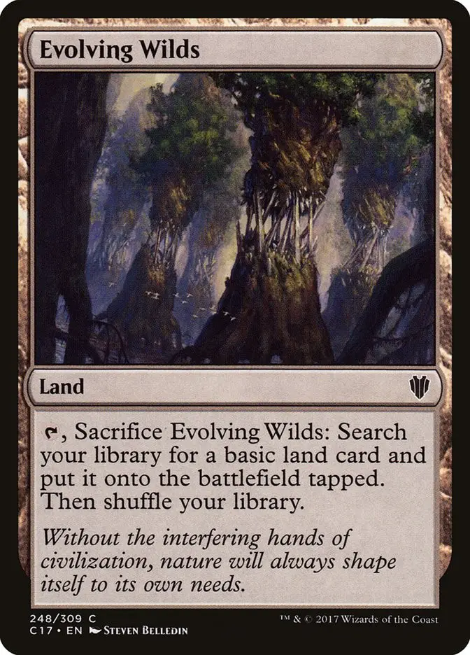 Evolving Wilds (Commander 2017)