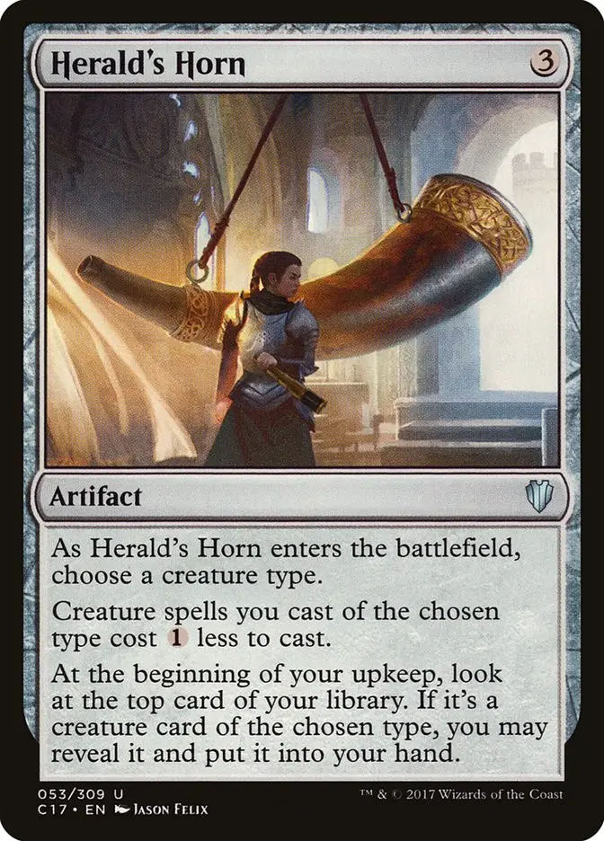 Herald s Horn (Commander 2017)