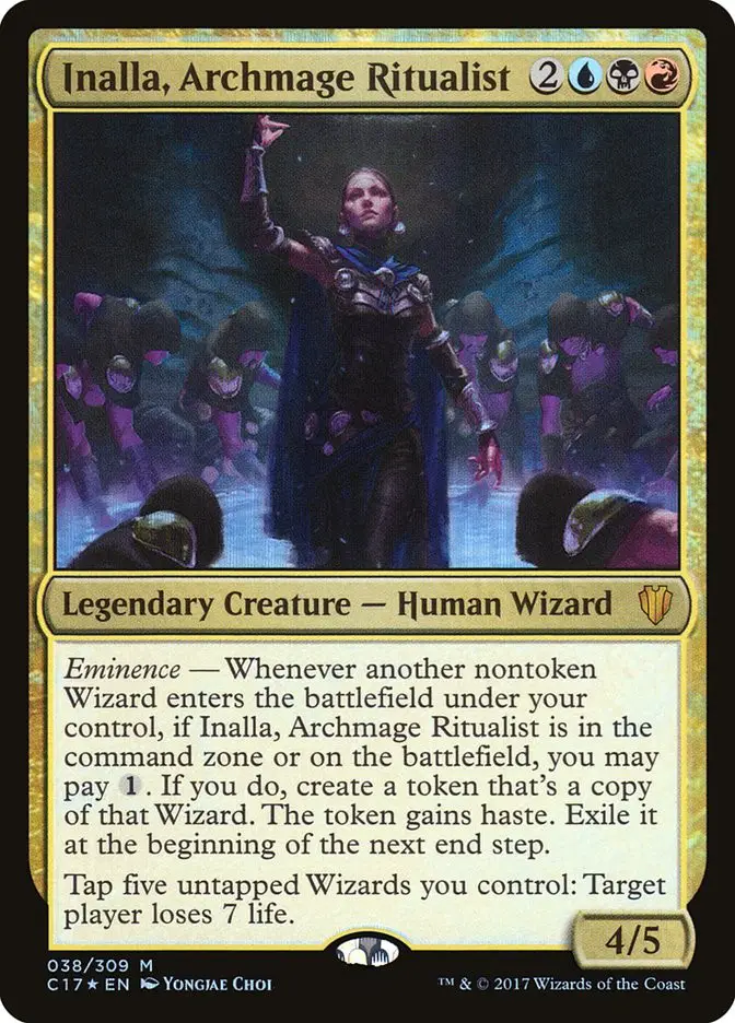 Inalla  Archmage Ritualist (Commander 2017)