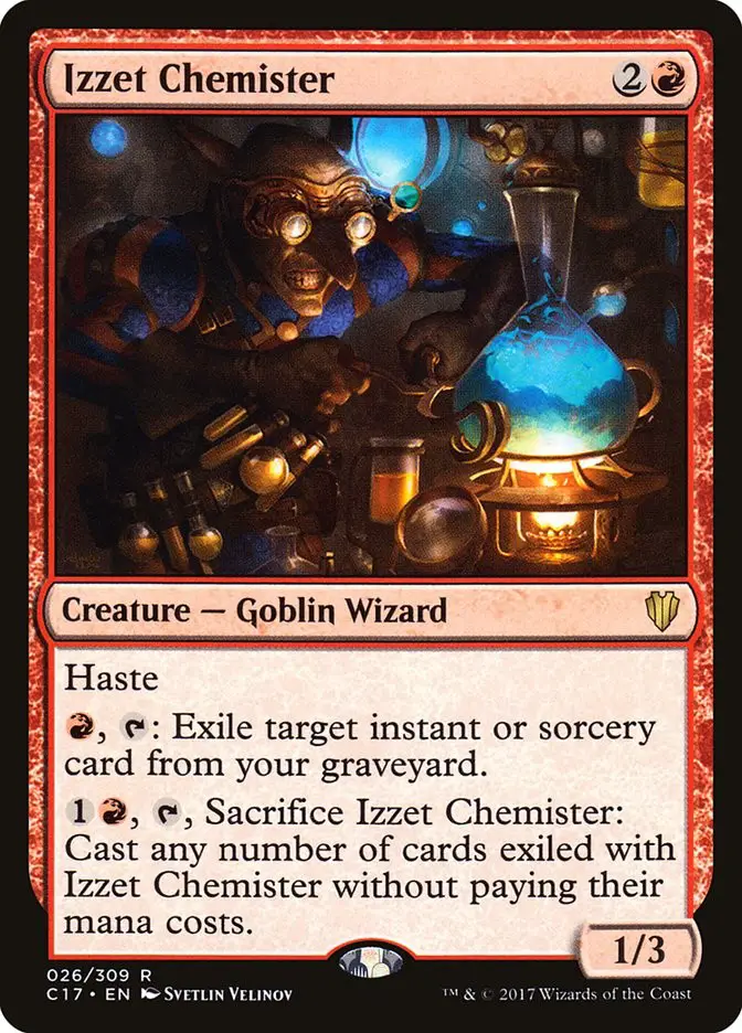 Izzet Chemister (Commander 2017)