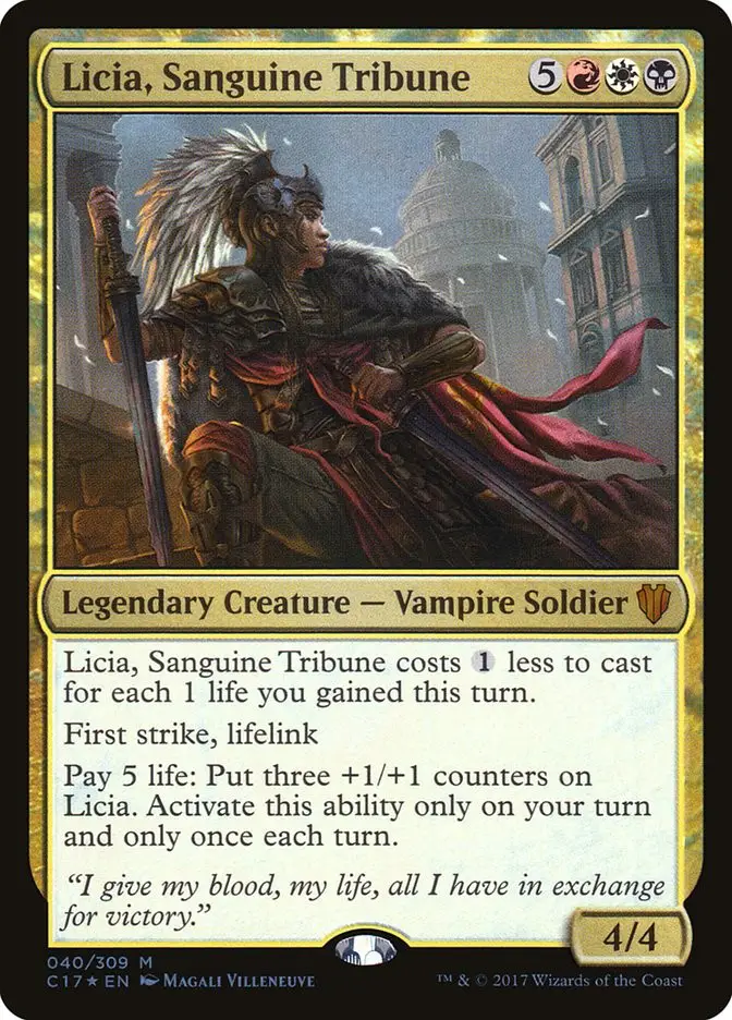 Licia  Sanguine Tribune (Commander 2017)
