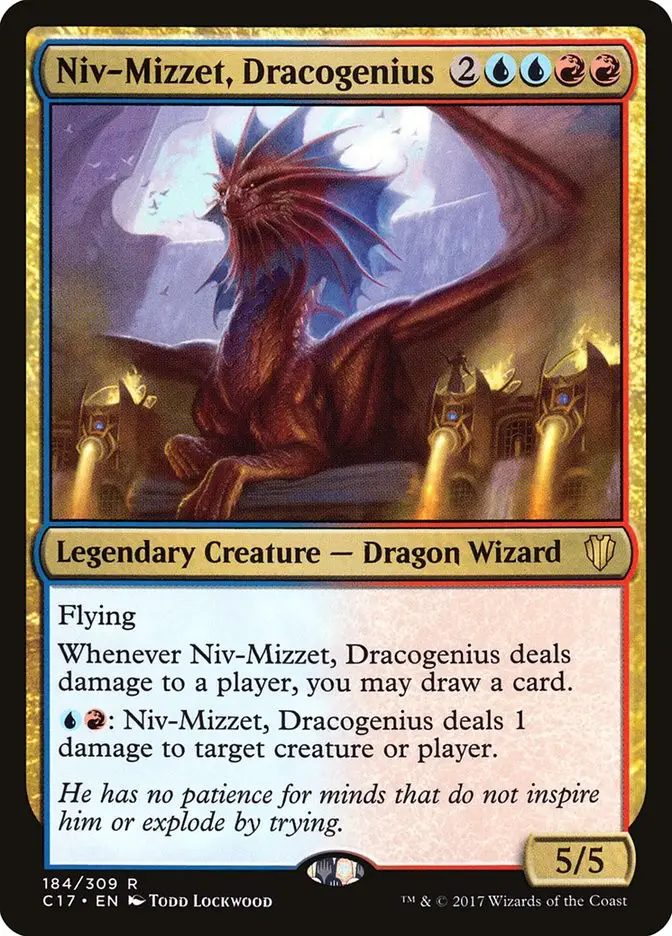 Niv Mizzet  Dracogenius (Commander 2017)
