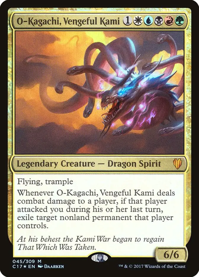O Kagachi  Vengeful Kami (Commander 2017)