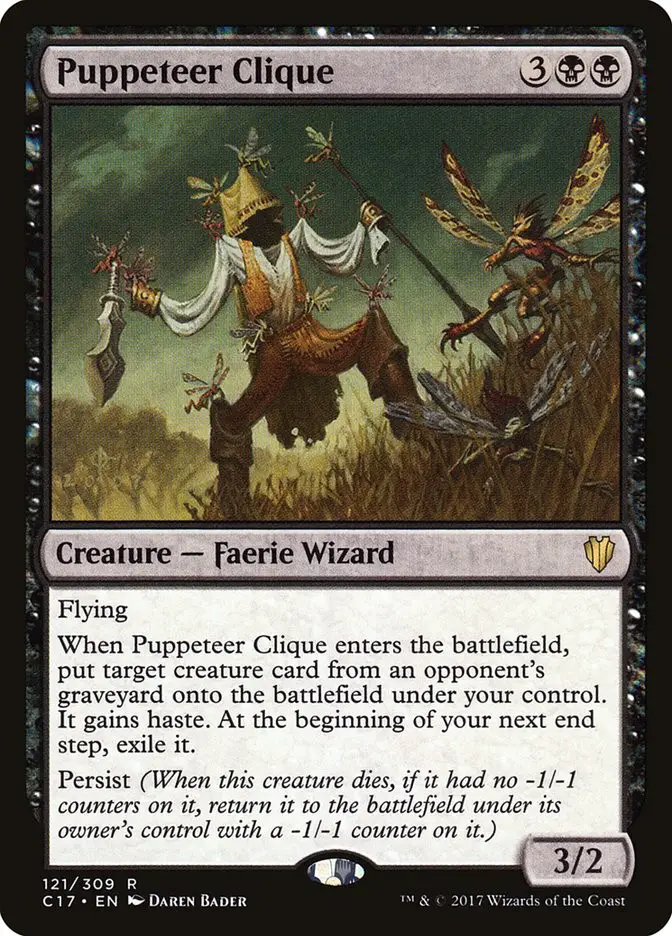 Puppeteer Clique (Commander 2017)