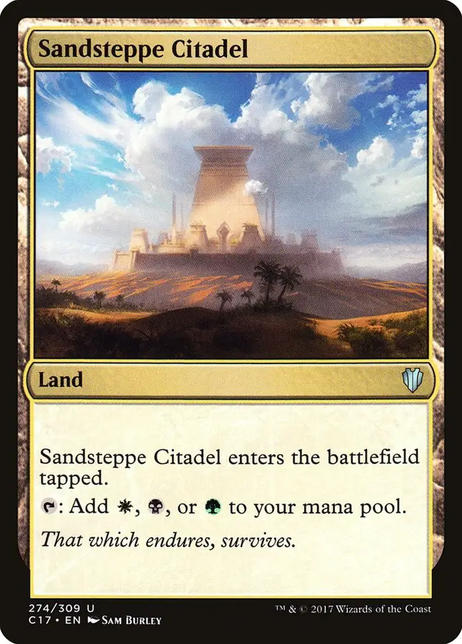 Sandsteppe Citadel (Commander 2017)