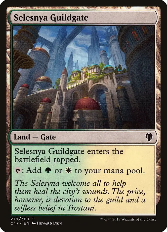 Selesnya Guildgate (Commander 2017)