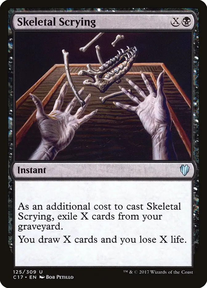 Skeletal Scrying (Commander 2017)
