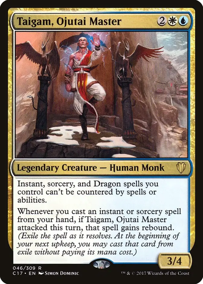 Taigam  Ojutai Master (Commander 2017)