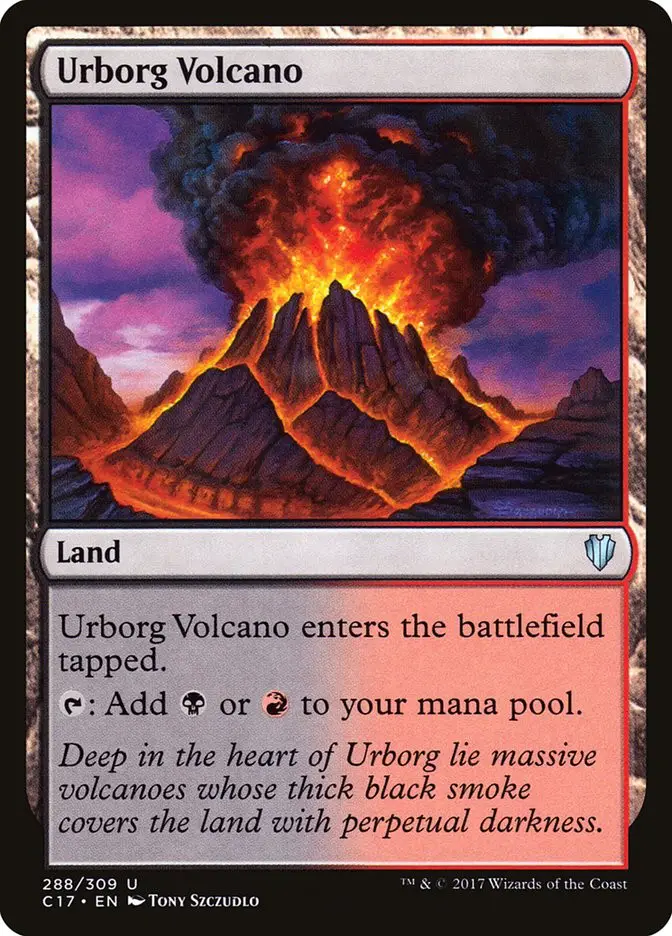 Urborg Volcano (Commander 2017)