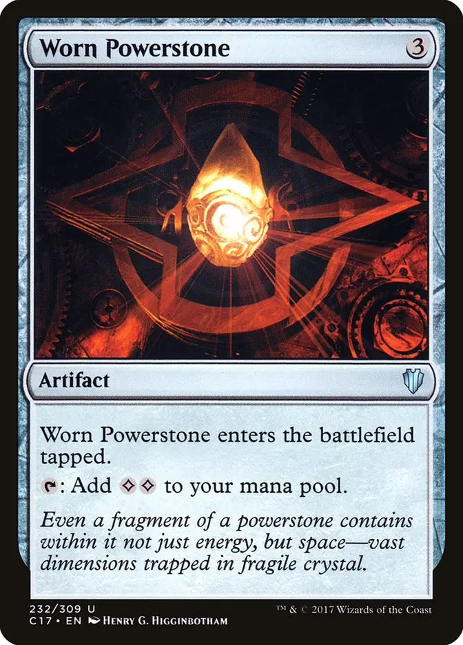 Worn Powerstone (Commander 2017)