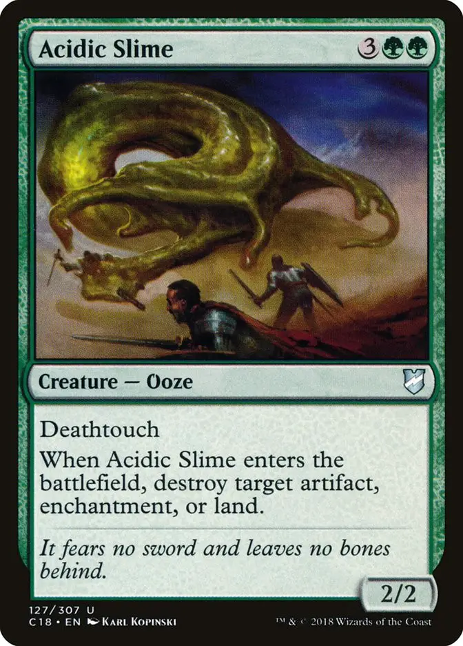 Acidic Slime (Commander 2018)
