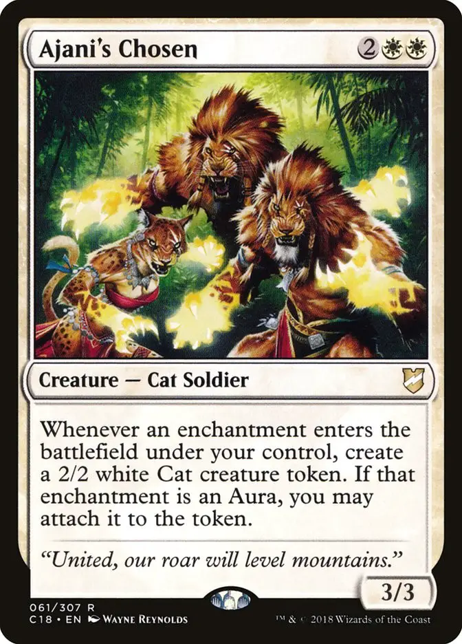 Ajani s Chosen (Commander 2018)