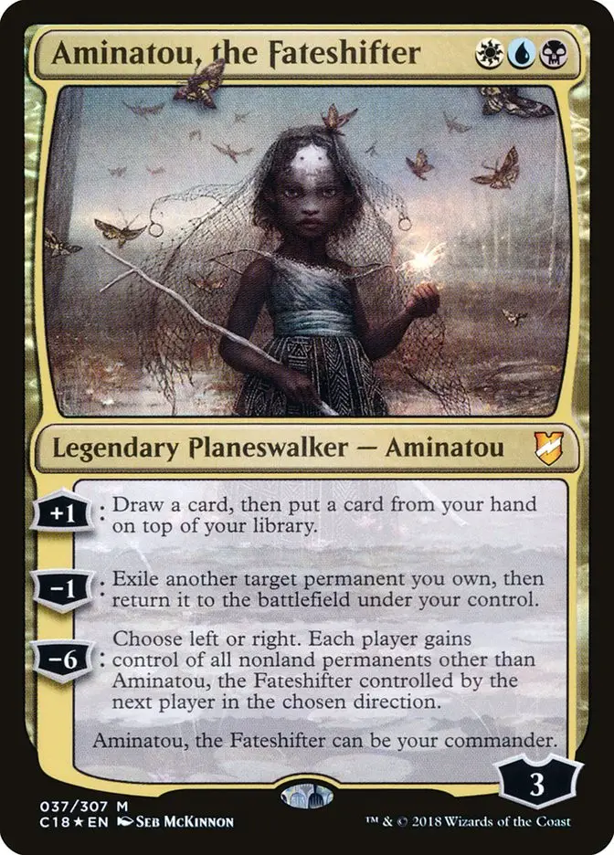Aminatou  the Fateshifter (Commander 2018)