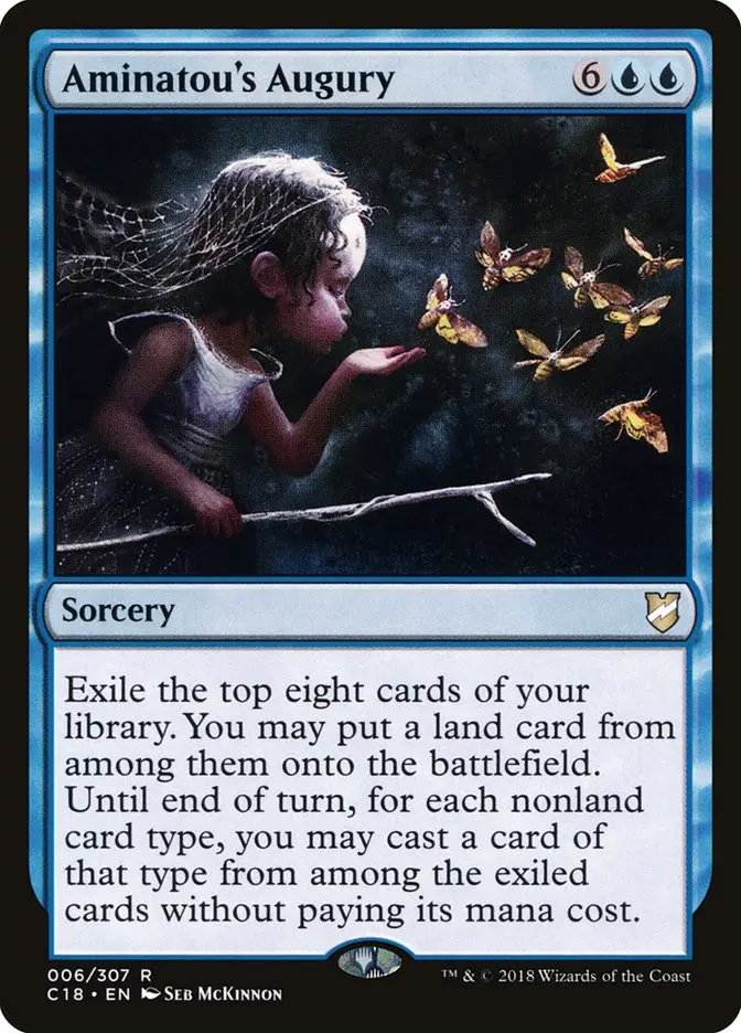 Aminatou s Augury (Commander 2018)