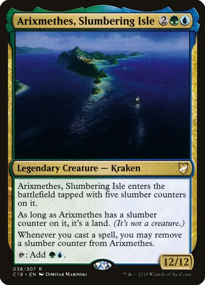 Arixmethes  Slumbering Isle (Commander 2018)
