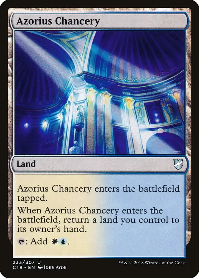 Azorius Chancery (Commander 2018)