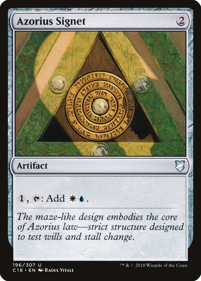 Azorius Signet (Commander 2018)