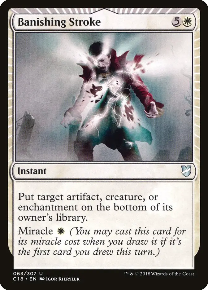 Banishing Stroke (Commander 2018)